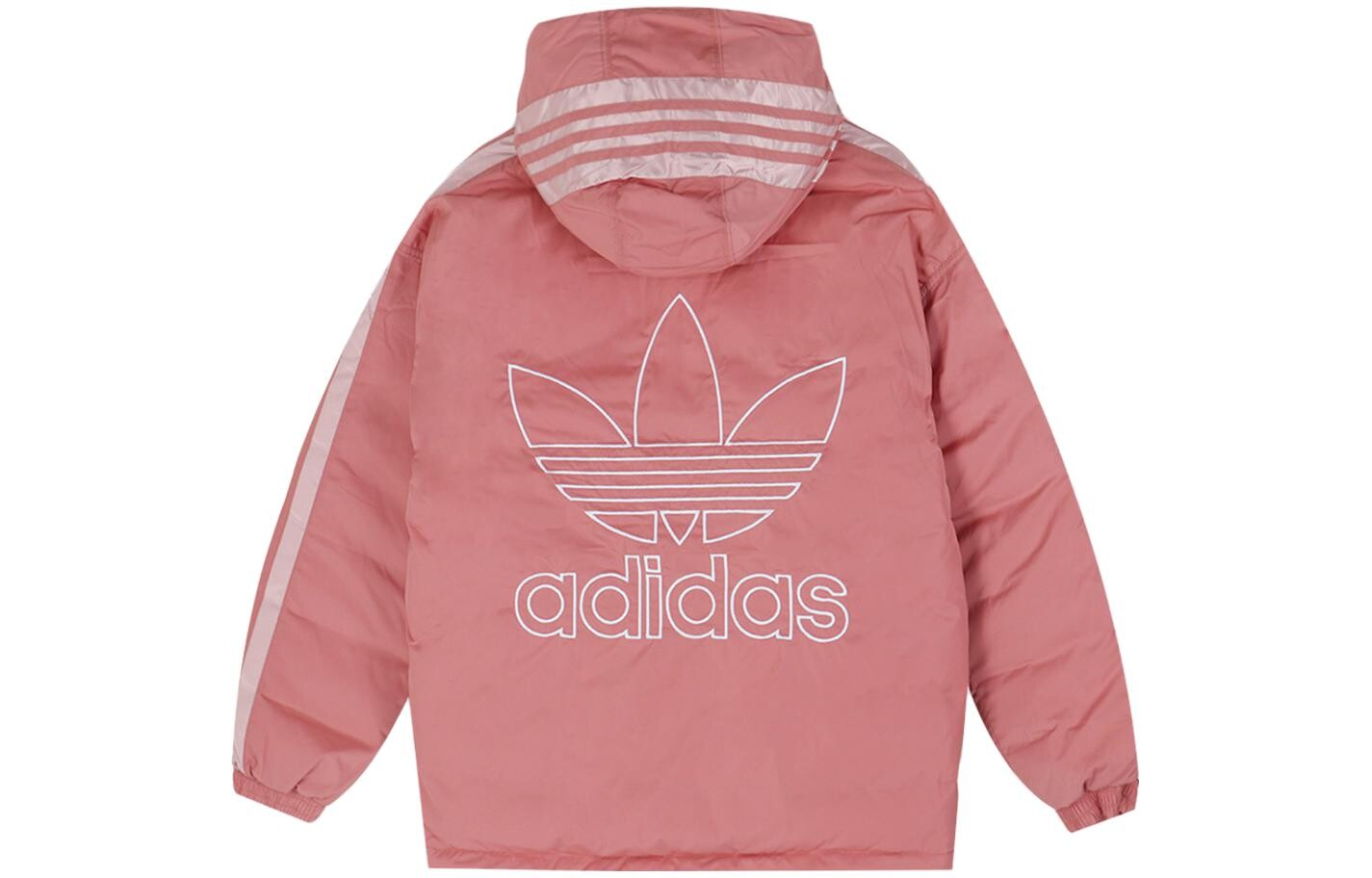 Пуховик женский розовый Adidas Originals — фото 2