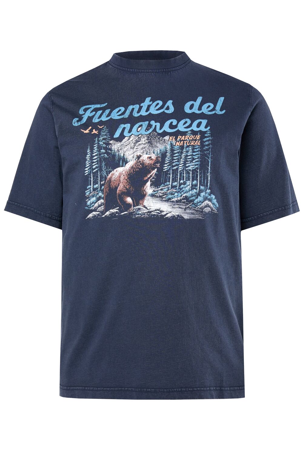 

JP1880 Футболка в цвете Navy, Light Blue