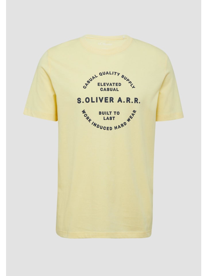 

Футболка в цвете 12D1_ваниль s.Oliver, Хаки, Футболка в цвете 12D1_ваниль s.Oliver