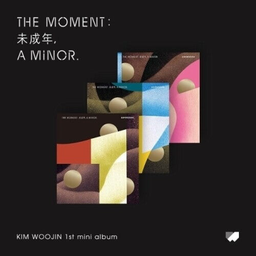 

CD диск Kim Woojin: The Moment: A Minor (Random Cover) (incl. 80pg Photobook, Photocard, Sticker, Folded Poster + Film Photocard)