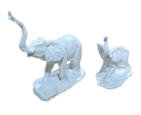 

Декоративная скульптура Moebel17 Elefant 2 шт цвет weiß marmoroptik