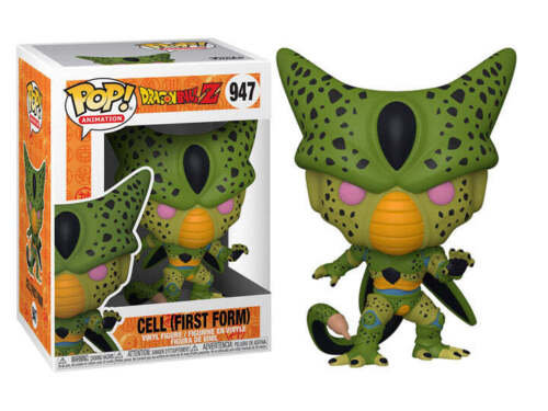 

Funko POP! Аниме, коллекционная фигурка, Dragonball Z, Cell (First Form)