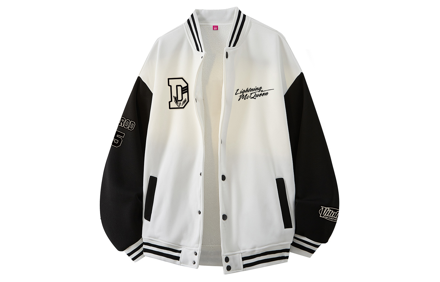 

Disney Бейсбольная майка унисекс, White (Thick Board Fleece-Lined)