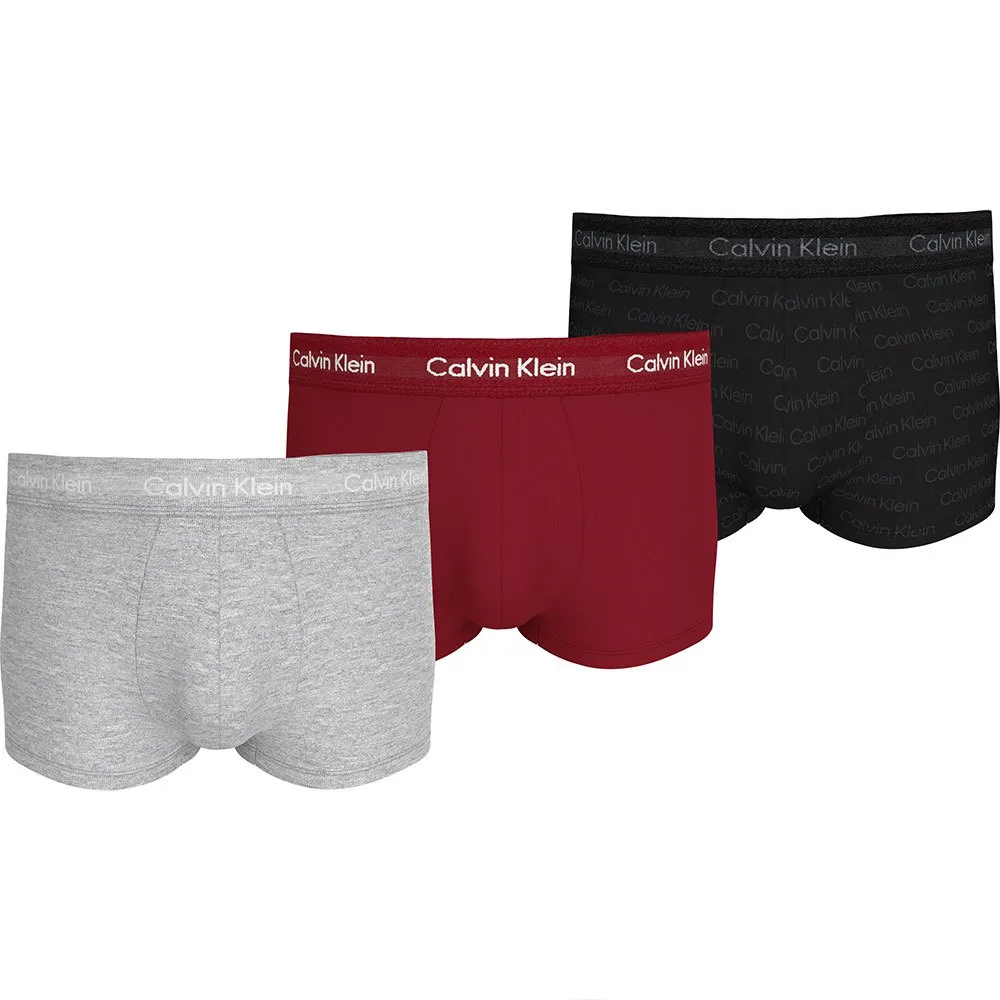 

Трусы-боксеры Calvin Klein Low Rise 3 units, разноцветный