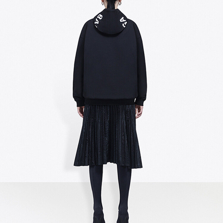 Толстовка женская Balenciaga Cocoon, черный — фото 4