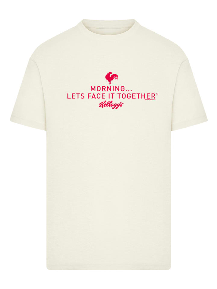 

Футболка Kellogg's Breakfast Cereals Morning Lets Face It в песке F4NT4STIC