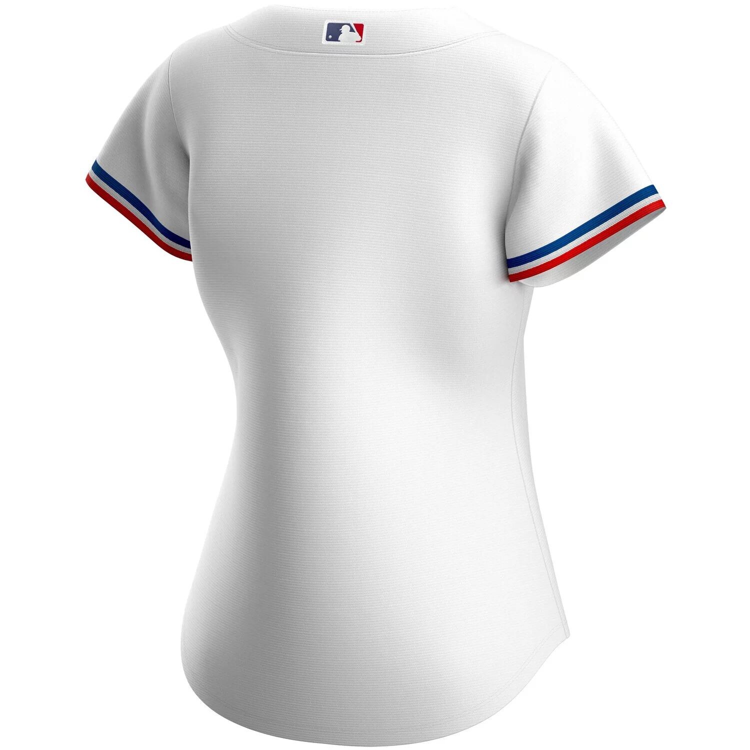 Женская белая домашняя футболка Nike Texas Rangers, реплика команды Nike — фото 3
