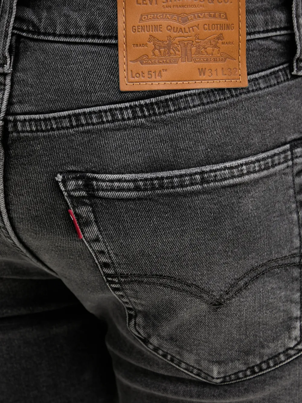Джинсы с пятью петлями для ремня Levi'S, серый — фото 4