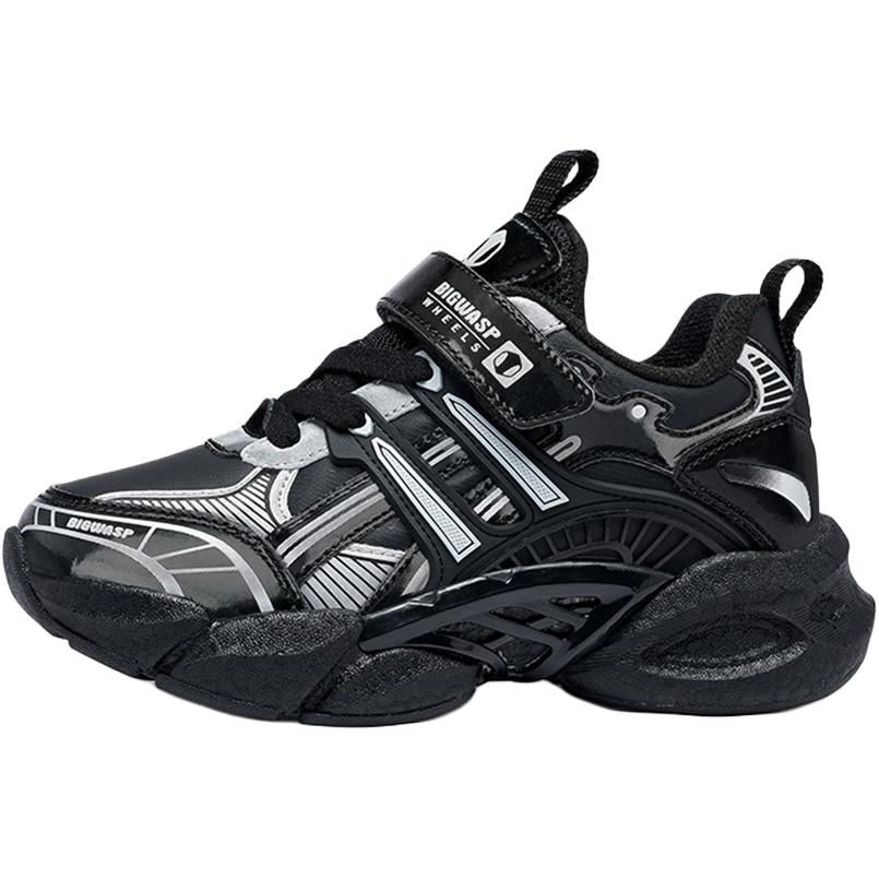 

Детские кроссовки с низким верхом, устойчивые к истиранию и отскоку BIG WASP, черный