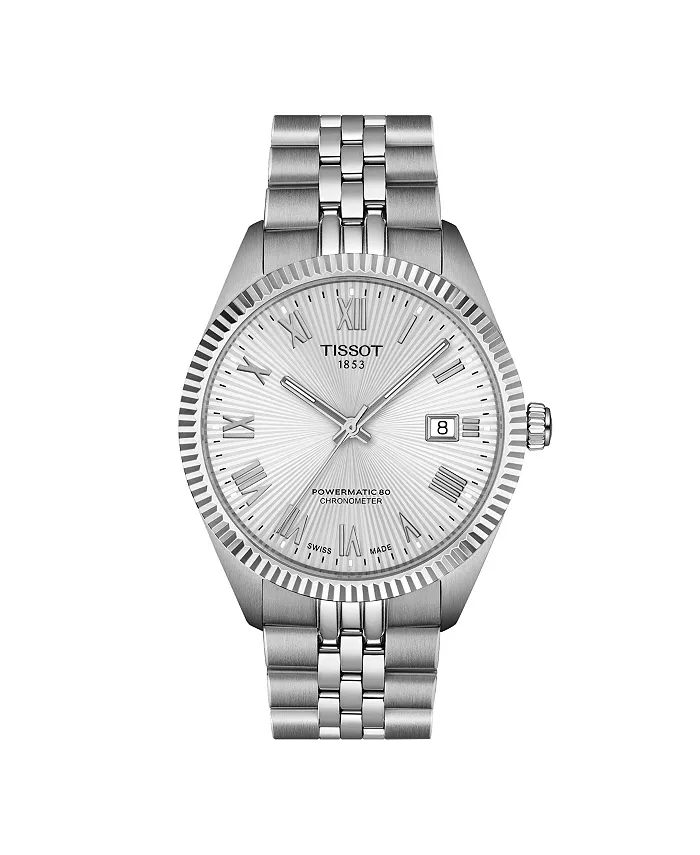 

Мужские часы Ballade Power Silver на стальном браслете, 39 мм Tissot