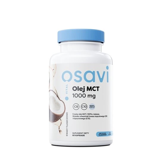 

Масло Osavi, MCT 1000 мг 60 капсул