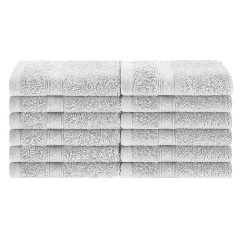 

Набор полотенец для лица SUPERIOR Rayon from Bamboo Blend Solid, 12 шт., цвет Chrome
