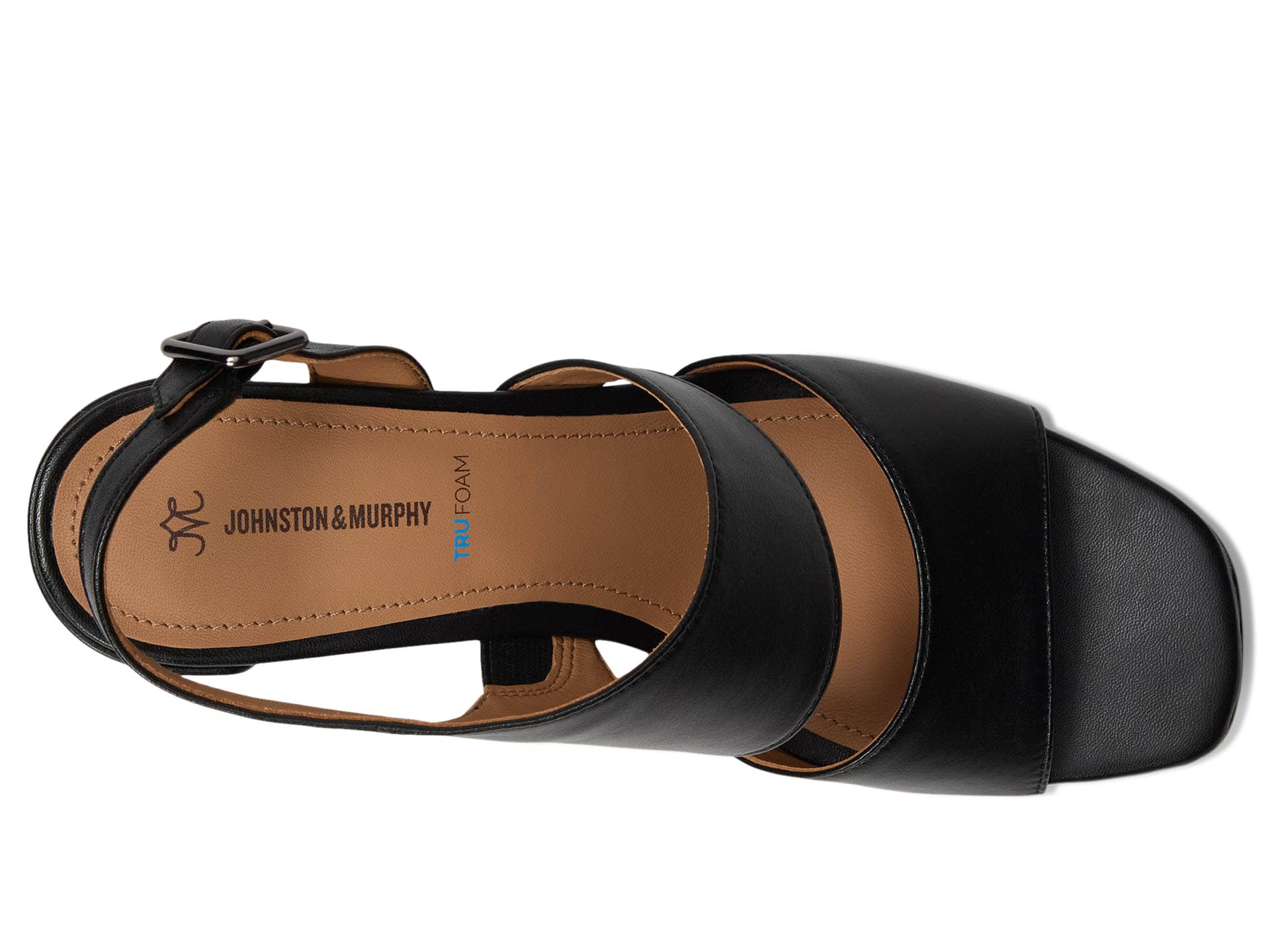 Сандалии Johnston & Murphy Everly Asymmetrical Sandal, черный — фото 2