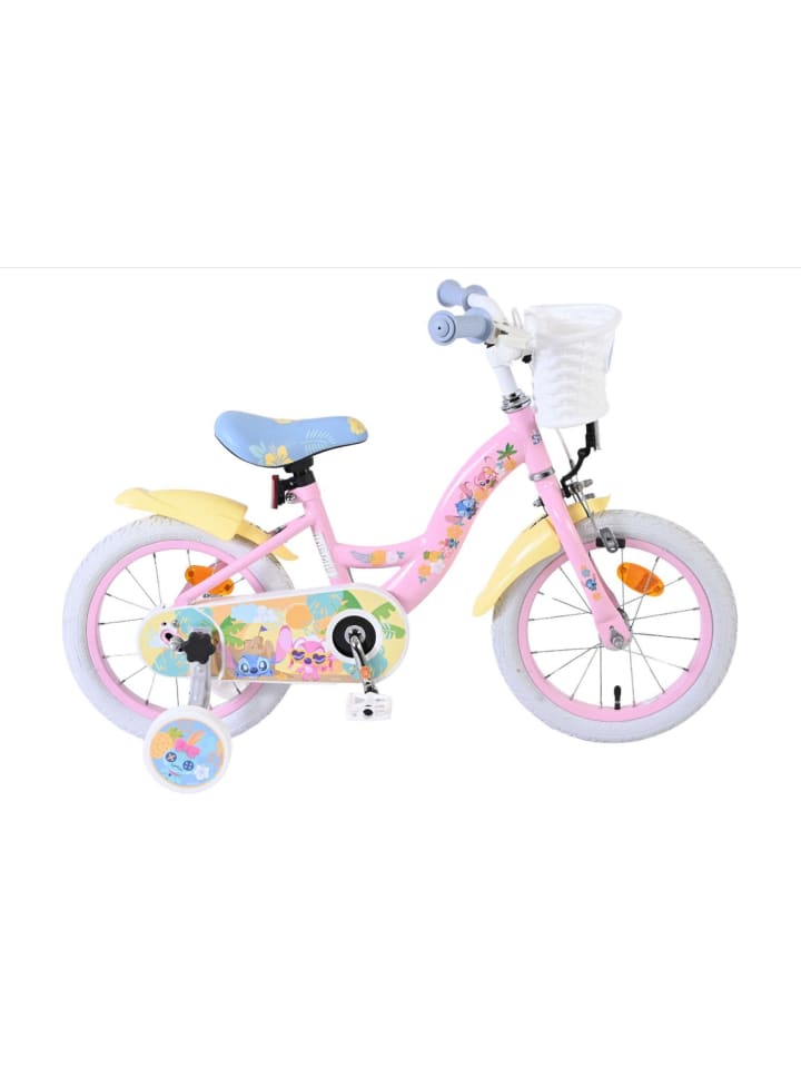 

Volare Детский велосипед Disney Stitch, 14 дюймов, розовый