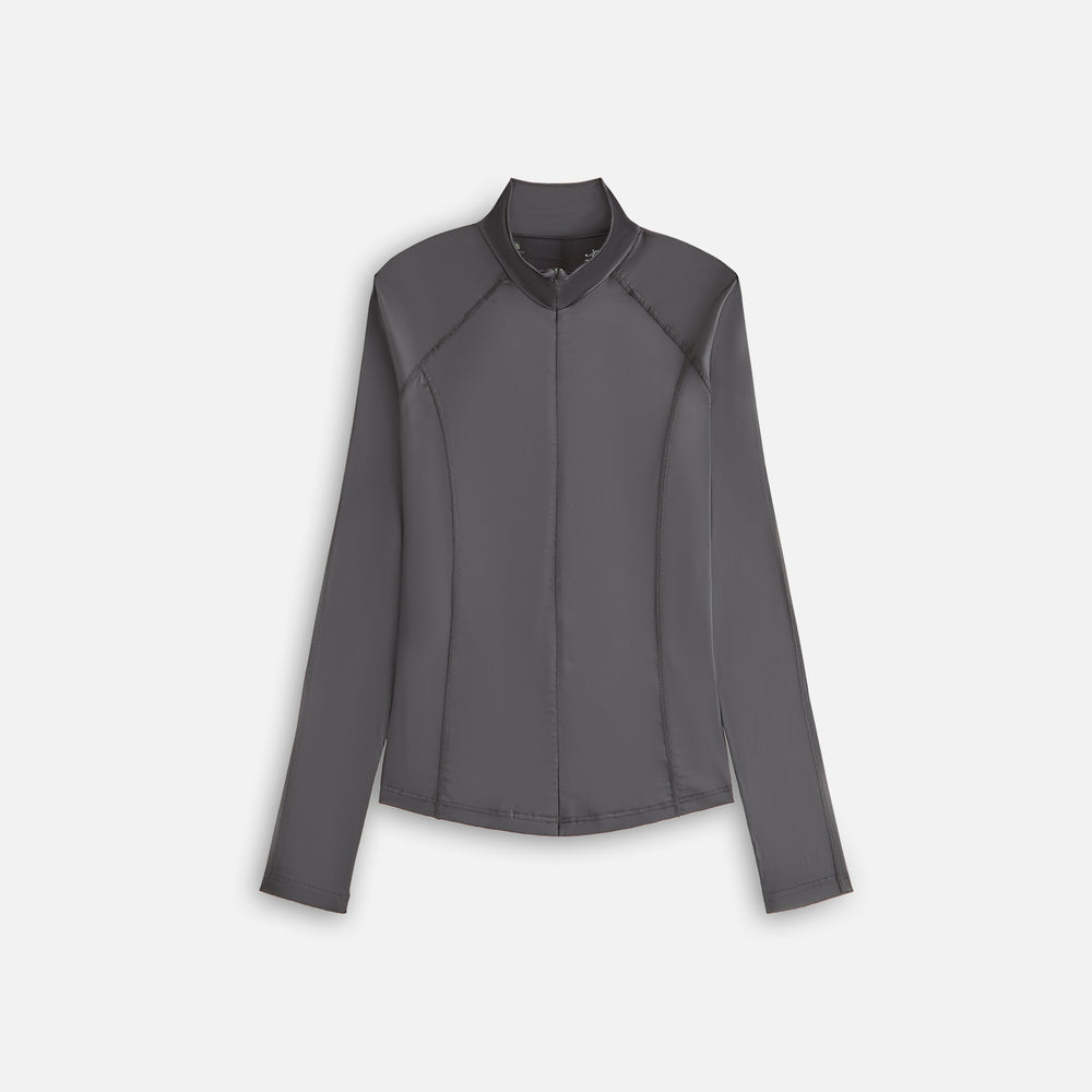 

Куртка Kith Women Alida Stretch Satin Zip Top, цвет Void