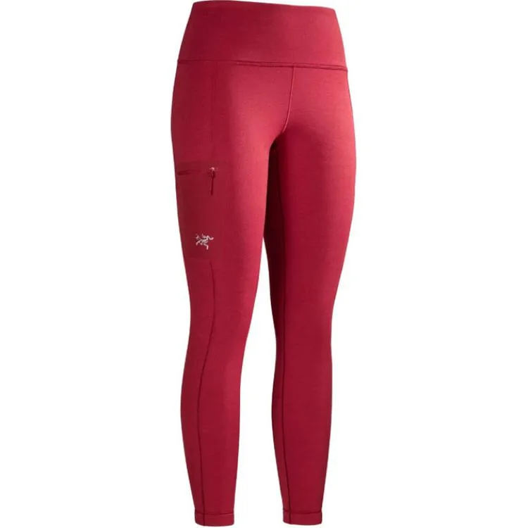 Леггинсы Arc'teryx с карманом, Bordeaux Red/Bordeaux
