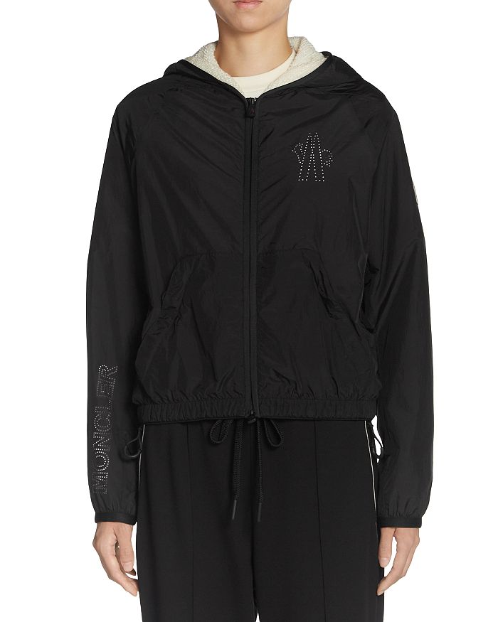 

Флисовая толстовка-ветровка Moncler, черный