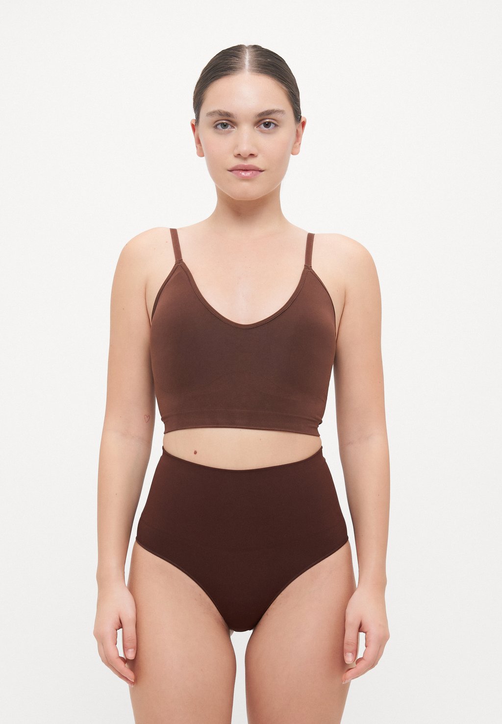 

Корректирующее белье NEARLY NAKED PLUNGE BRA YITTY, коричневый