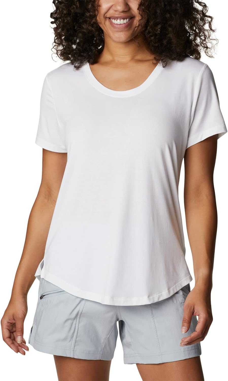 

Футболка женская Columbia Slack Water Knit Tee II, White, Белый, Футболка женская Columbia Slack Water Knit Tee II, White