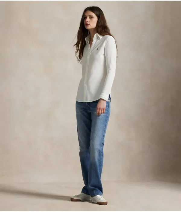 Футболка Хайди slim fit Polo Ralph Lauren, белый — фото 2