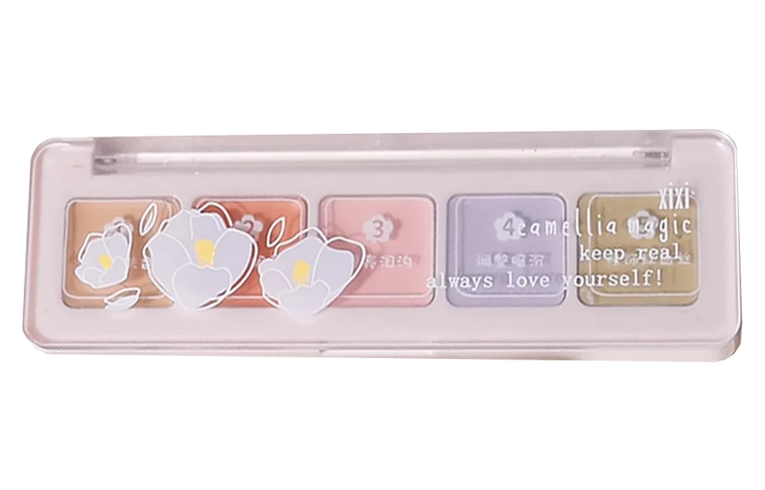 XIXI Палетка консилера для коррекции тона кожи nude skin, стойкая, 8 г, S02 — фото 3
