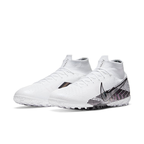 Кроссовки mercurial superfly 7 elite mds tf turf Nike, белый — фото 4