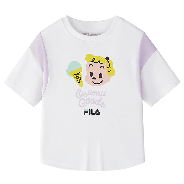 

Футболка YUANTIANZHI,LIANMINGKUAN Standard для детей 3-7 лет FILA KIDS, белый