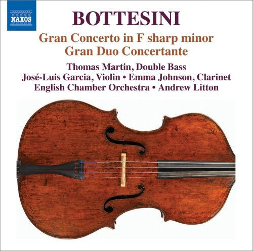 

CD диск Bottesini / Martin / Johnson / Eco / Litton: Grand Concerto in F Sharp minor Grand Duo