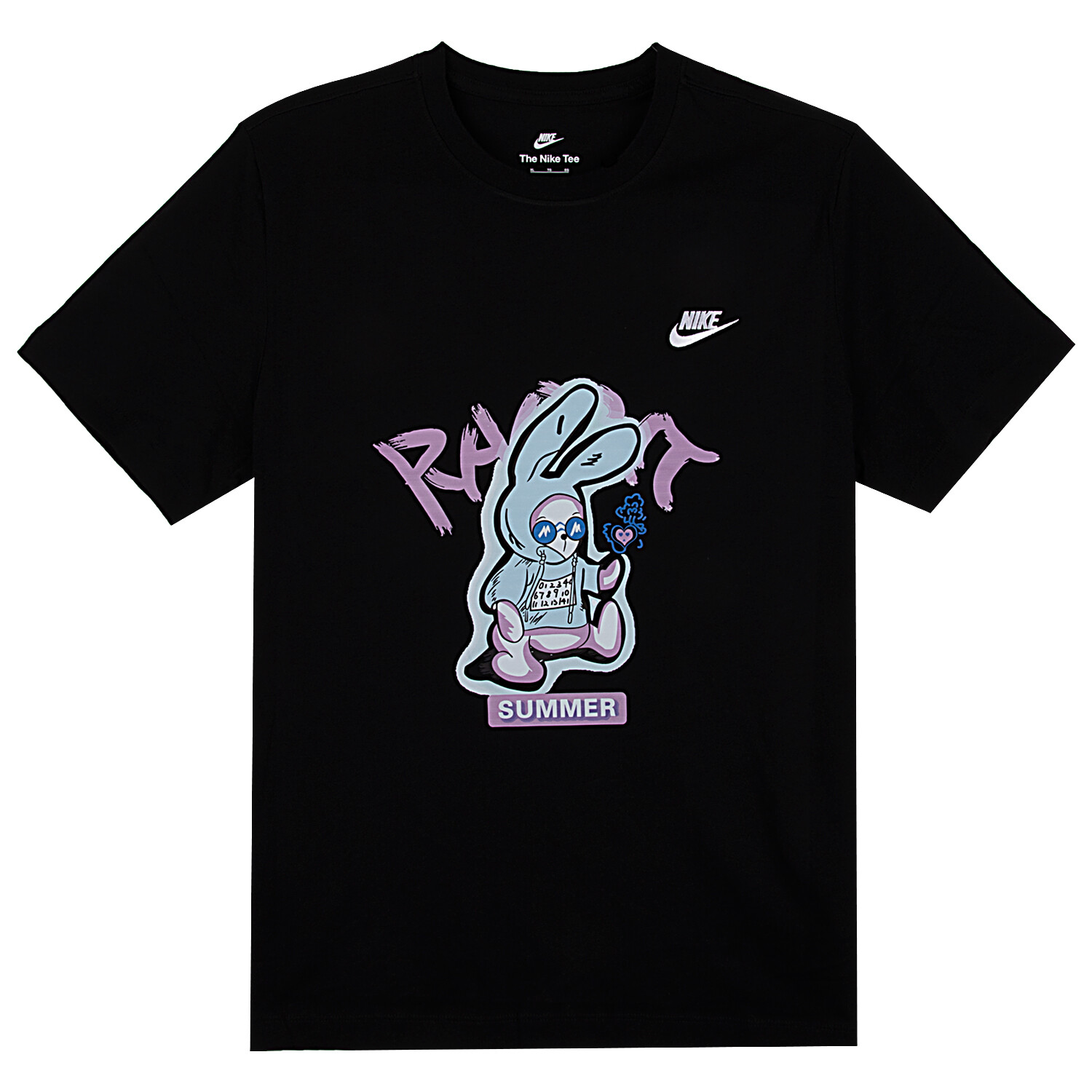 

Футболка мужская черная Nike, черный