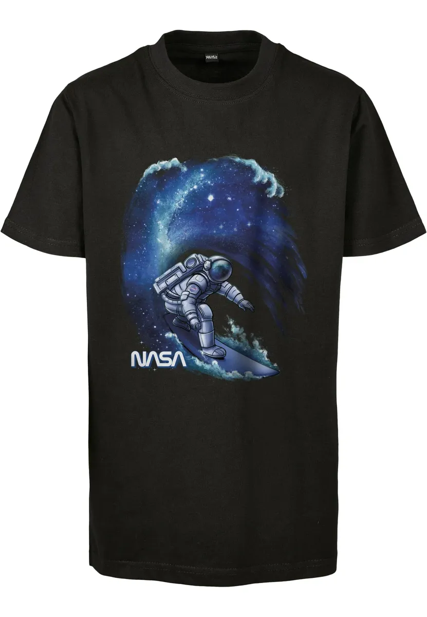 

Футболка Mister Tee "Mister Tee Kids Детская футболка для серфинга NASA" Mistertee, черный