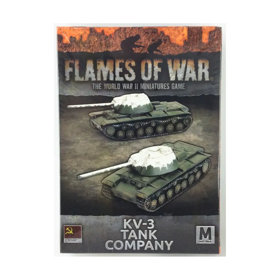 

Танковая рота КВ-3, Flames of War - WWII - Soviet - Tanks (4th Edition)