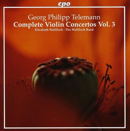 

CD диск Telemann / Wallfisch / Wallfisch Band: Complete Violin Concertos 3