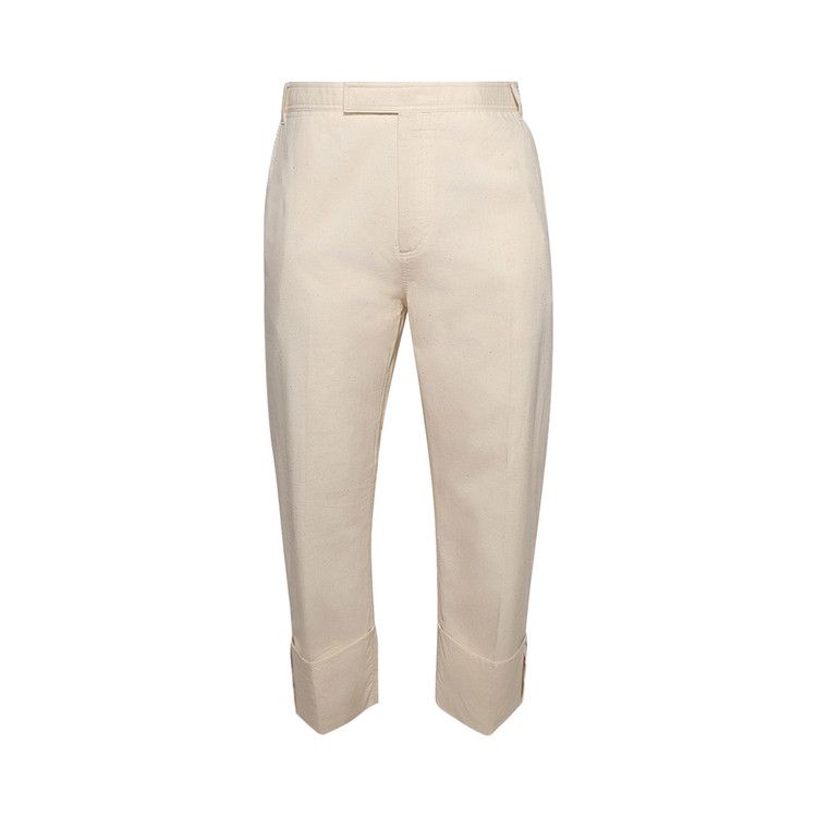 

Брюки Thom Browne Unconstructed Straight Leg Single Welt Pocket Trouser 'Muslin'