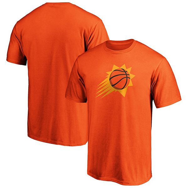 

Мужская футболка fanatics с оранжевым основным логотипом phoenix suns Unbranded