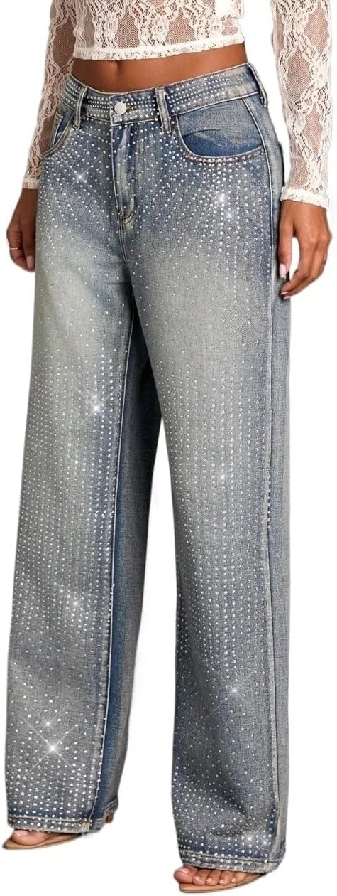 Джинсы, прямой крой, Dark Wash