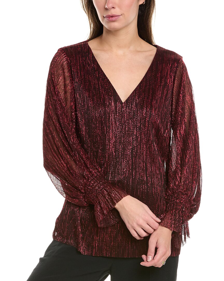 

Топ Vince Camuto Smocked, красный