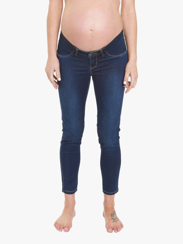 

Lyla Ankle Grazer Maternity Jeggings Ripe, Indigo