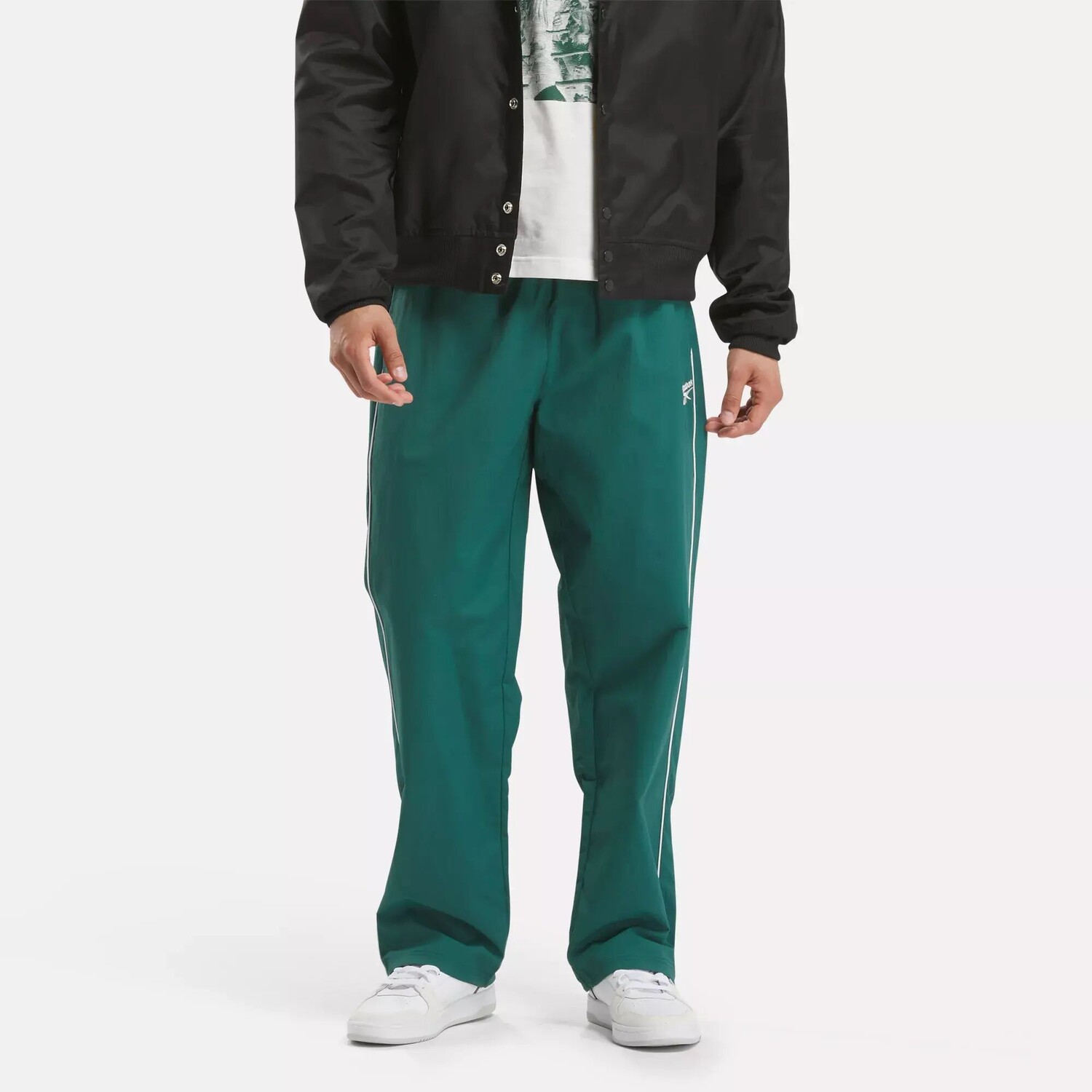 

Тканые брюки Team Tradition Reebok, зеленый