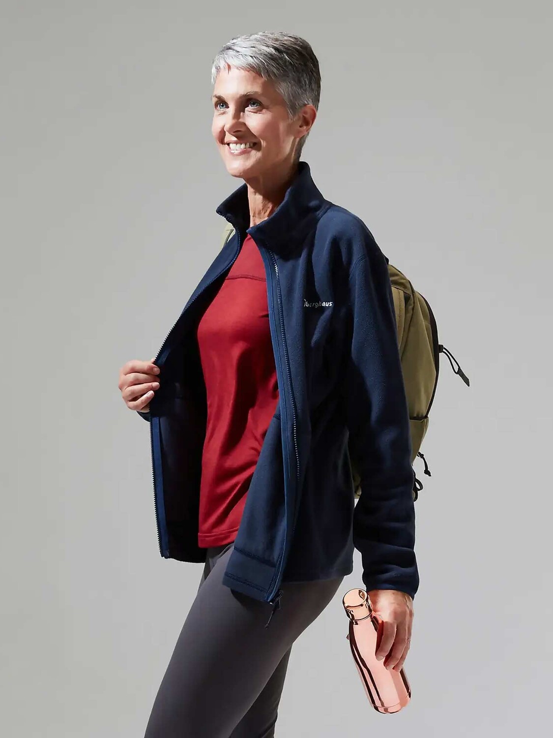 

Толстовка Berghaus PRISM 2.0 MICRO IA FL JKT AF, синий