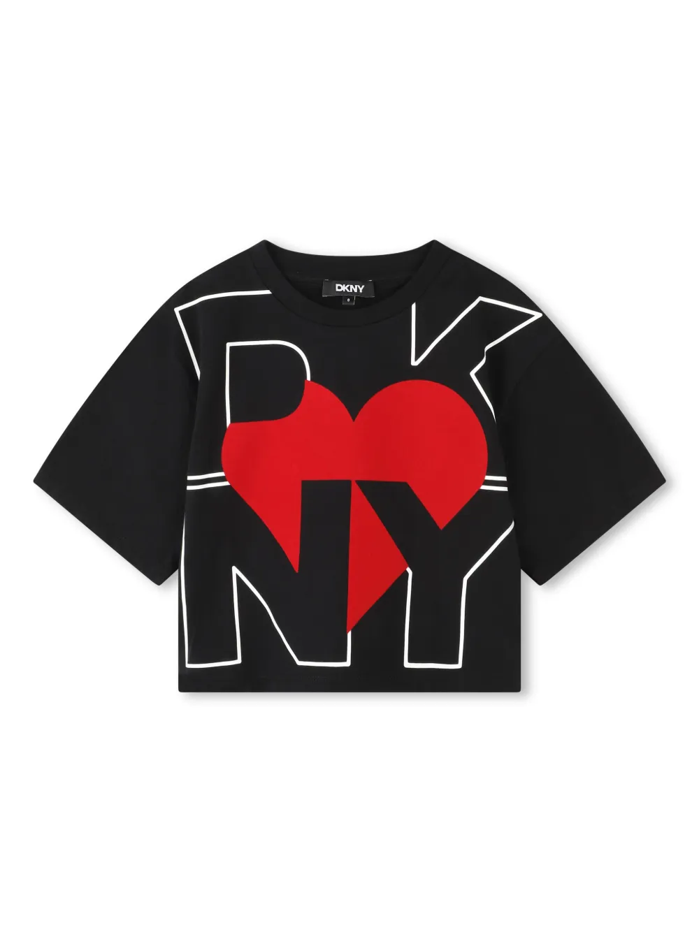 

Футболка с логотипом Dkny Kids, черный