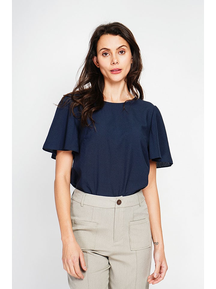 

Блузка Le Jardin du Lin, темно-синий