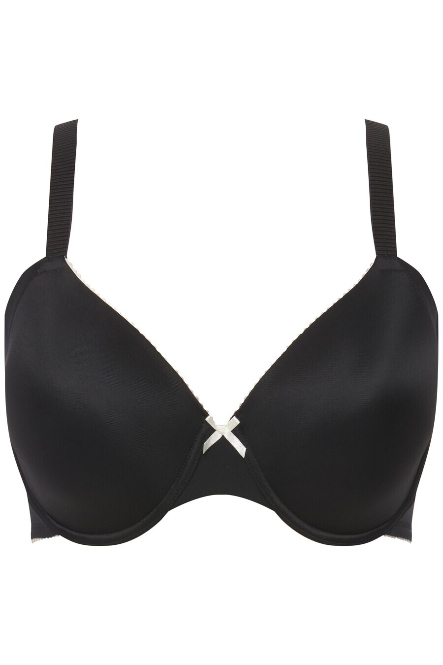 

Бюстгальтер на косточках Ulla Popken T-shirt Bra, черный