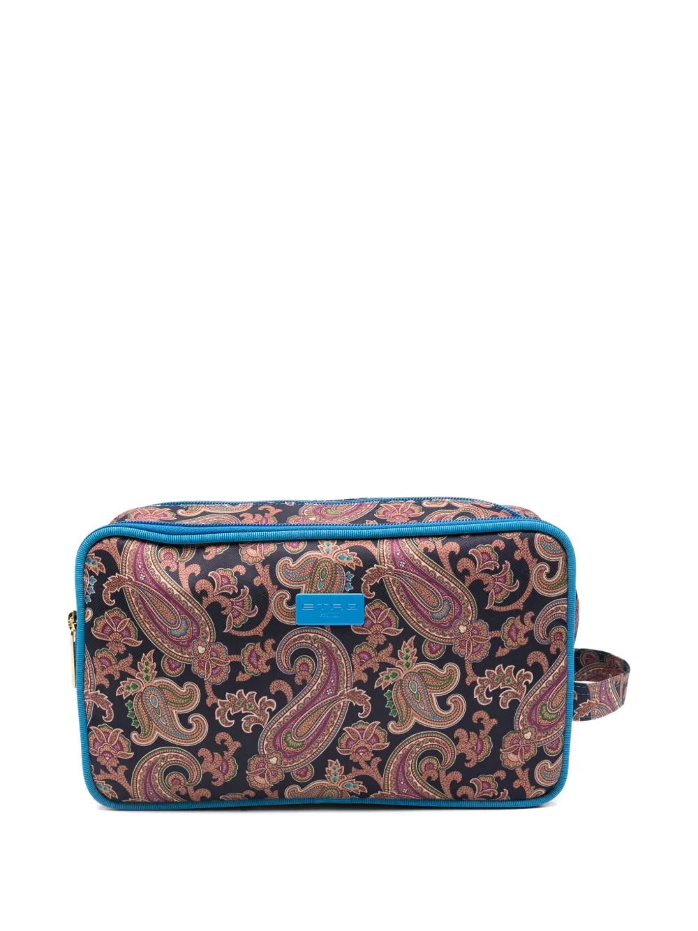 

Косметичка с принтом "пейсли" ETRO, синий
