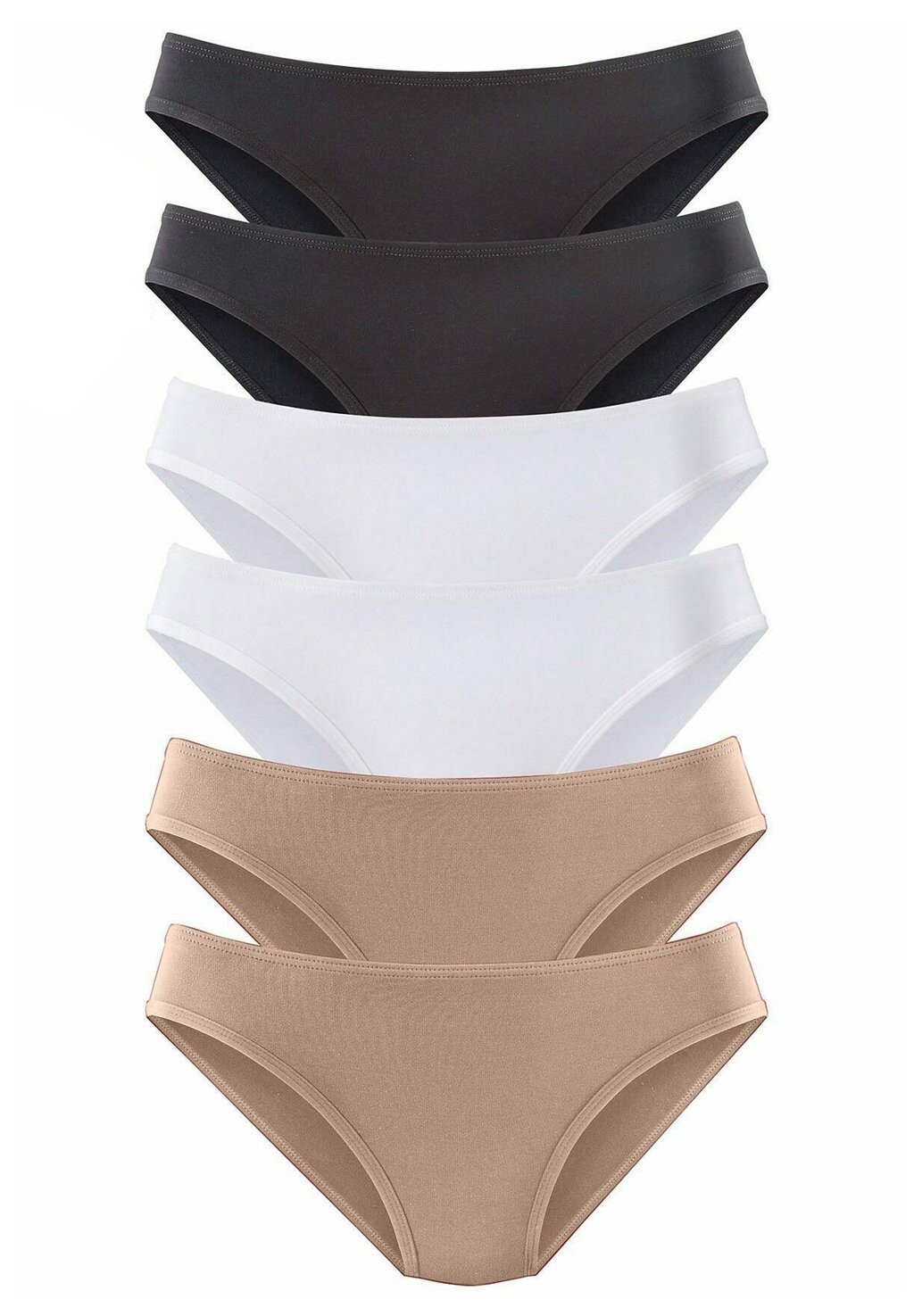 

Трусы VIVANCE ACTIVE 6 PACK LASCANA, мультиколор