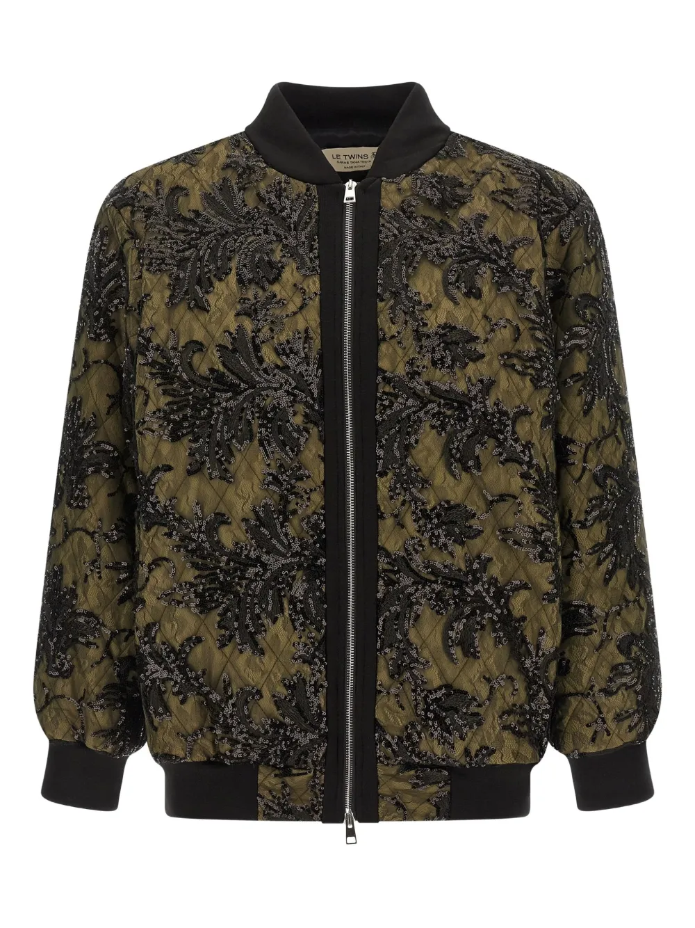 

Бомбер Belluno Le Twins, зеленый