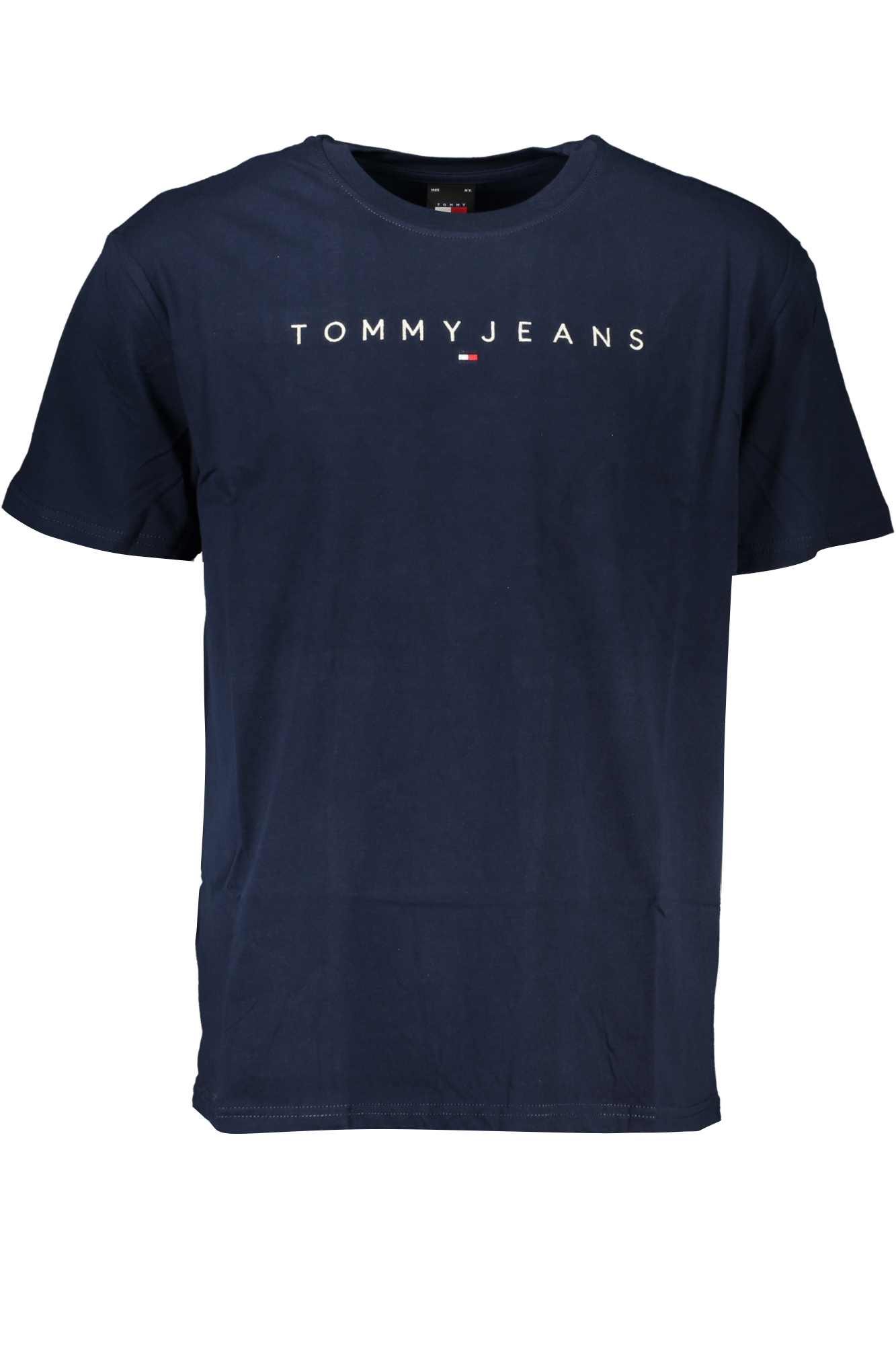 

Мужская футболка Tommy Hilfiger хлопковая с логотипом бренда, синий