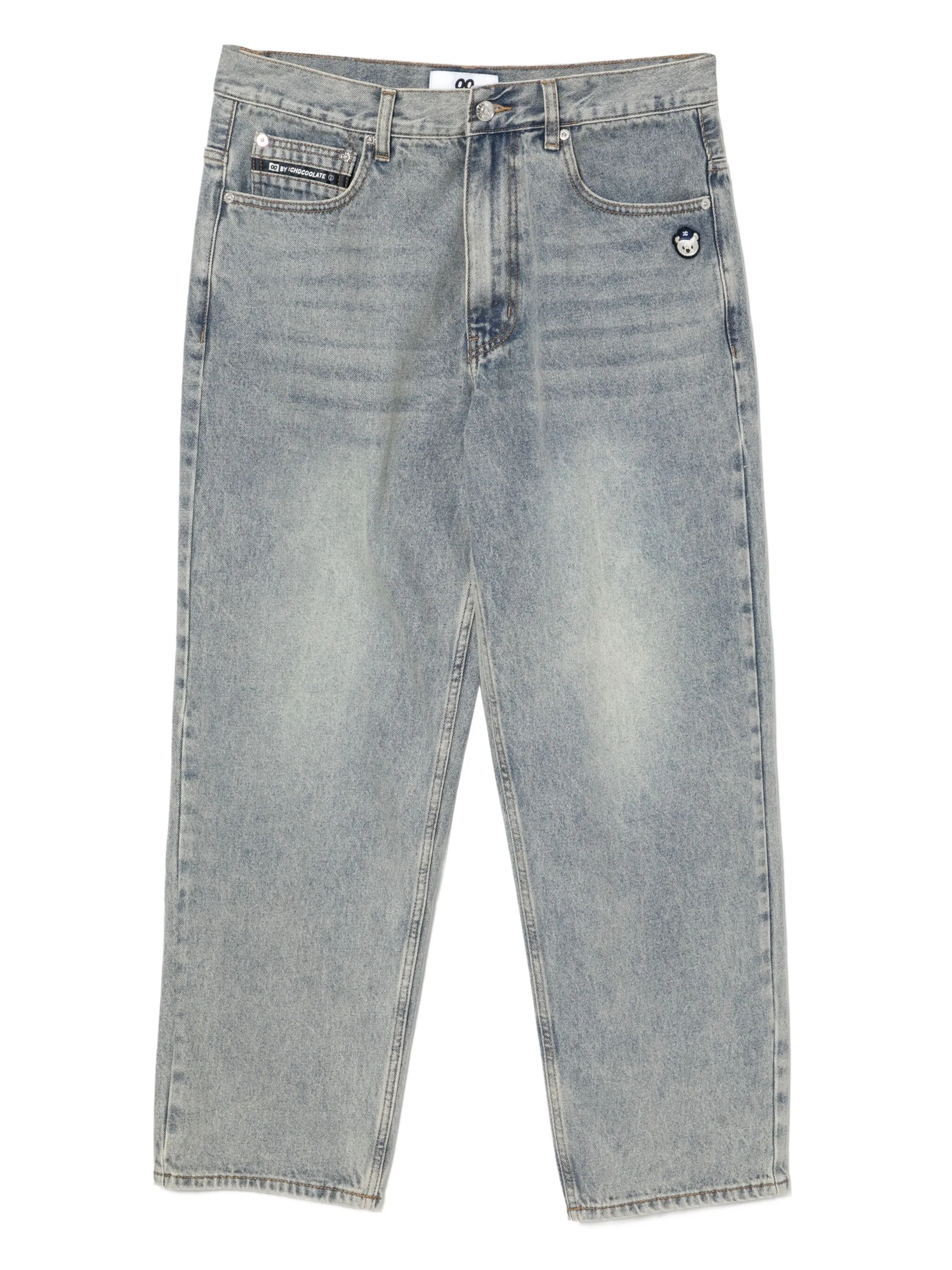 

Джинсы с вышивкой Chocoolate, синий