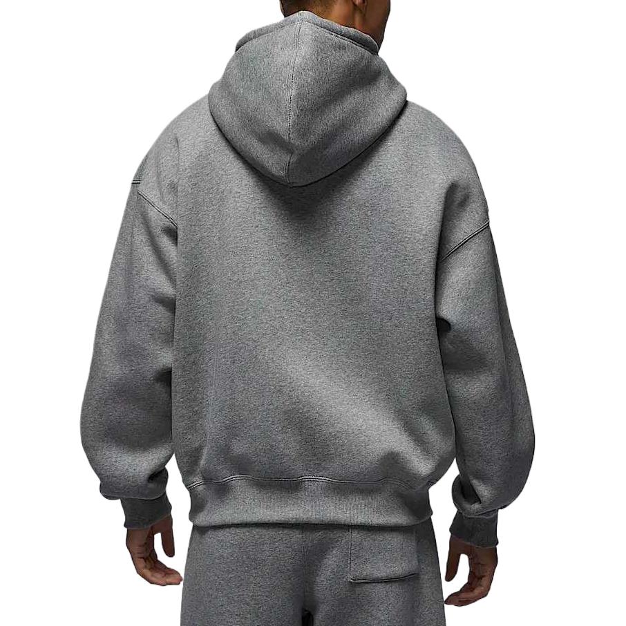 Jordan Бруклинская флисовая толстовка SS25 мужская Carbon Gray/Sail White — фото 4