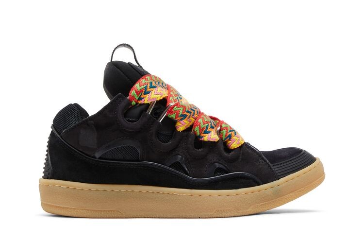 

Кроссовки Lanvin Curb Sneakers Black Gum, черный