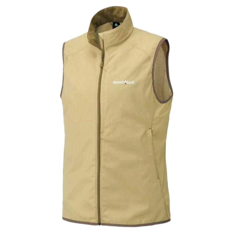 

MONTBELL Женская жилетка, Light Umber